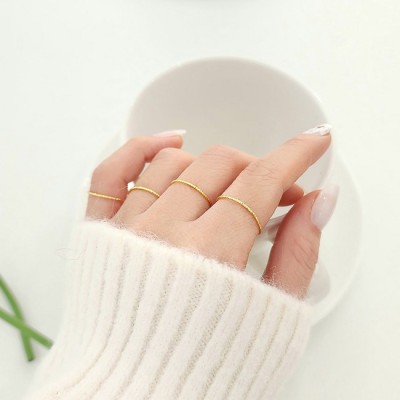 ✨ 놓치면 후회! 14k 엄지 레이어드링 반짝 특가 후기 💍