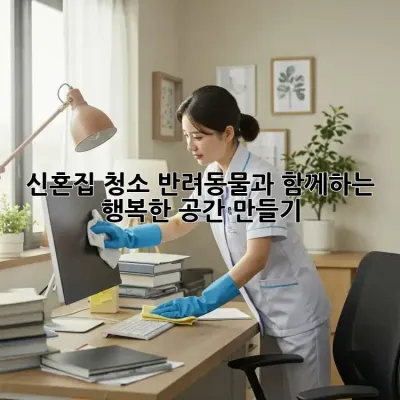 신혼집 청소: 반려동물과 함께하는 행복한 공간 만들기 ✨
